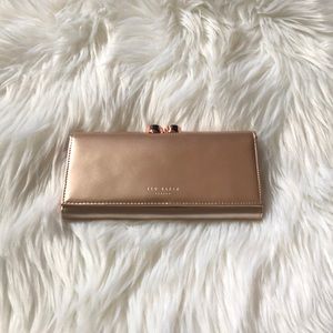 Ted Baker London Rose Gold Wallet
